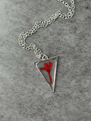 August Birth Flower Necklace product image