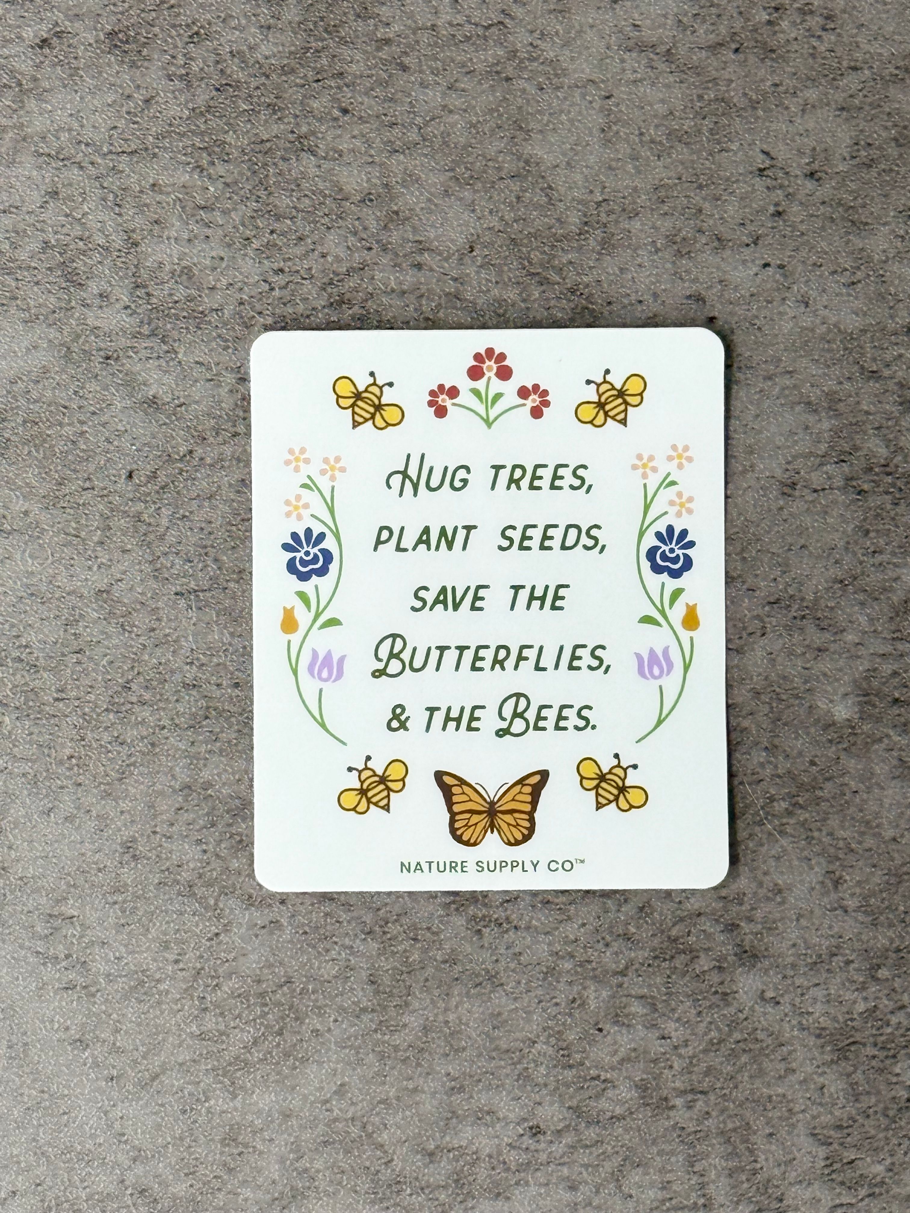 Nature Supply Co. Hug Trees Sticker - Product image