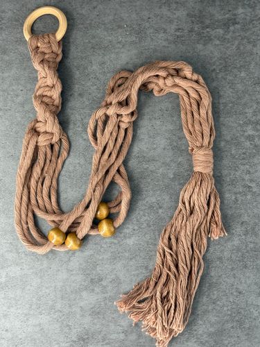 Terra Cotta Colored Plant Hanger product image