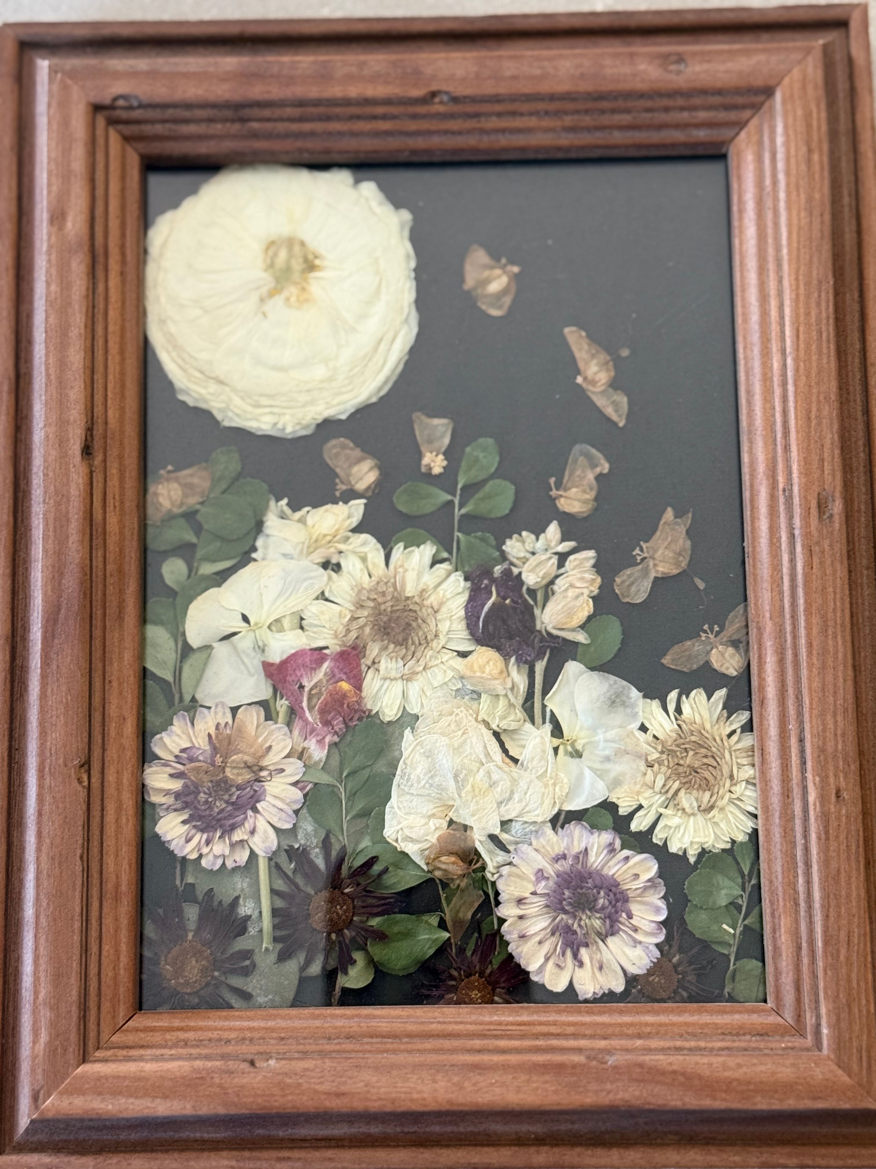 Midnight pollinators floral art - Product image