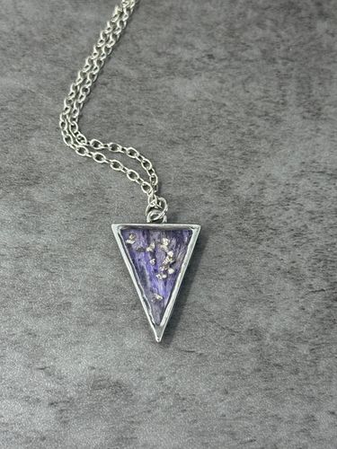 Blue Hibiscus Necklace product image