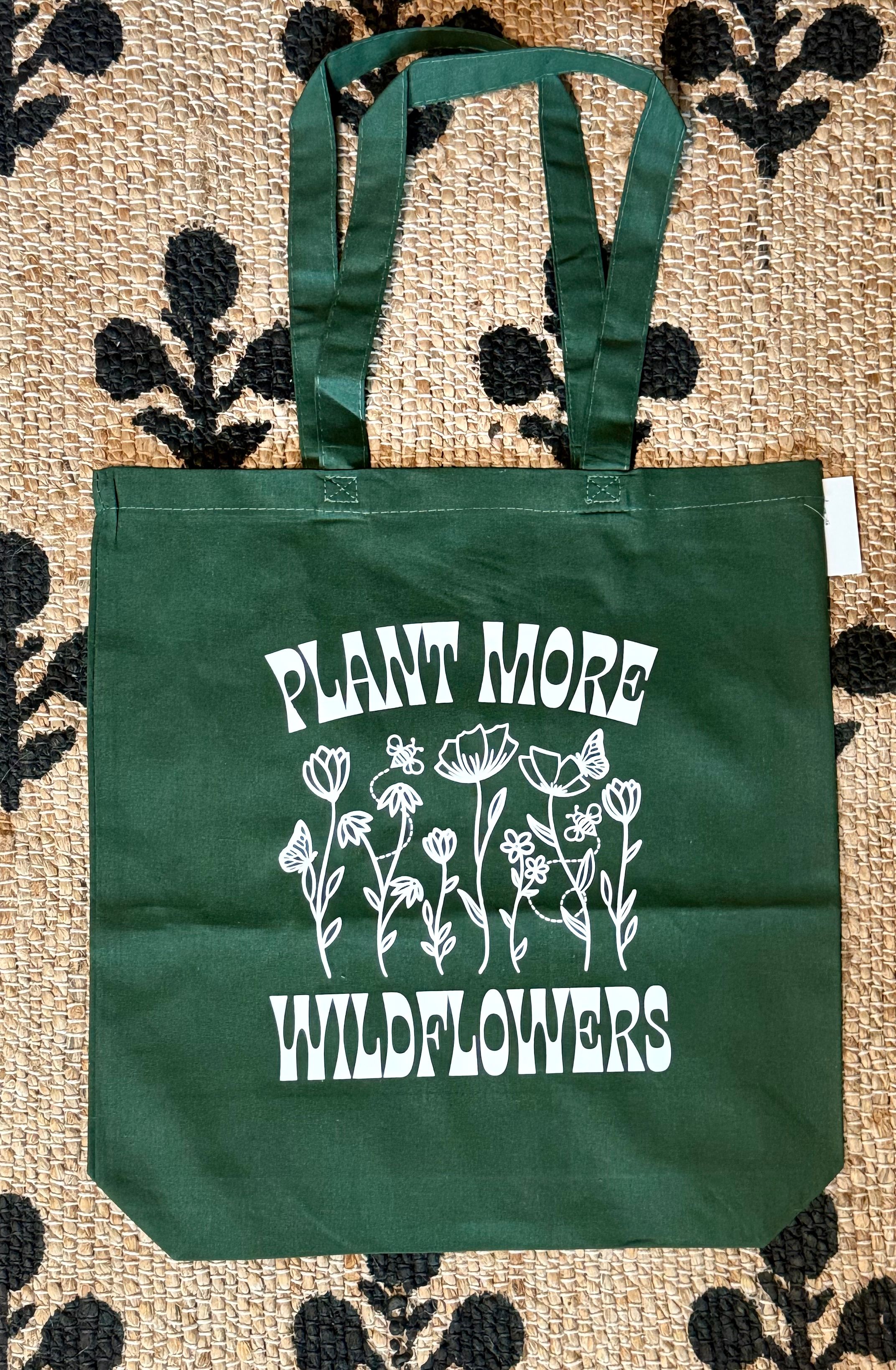 Nature Supply Co. Plant More Wildflowers Tote Bag - Product image